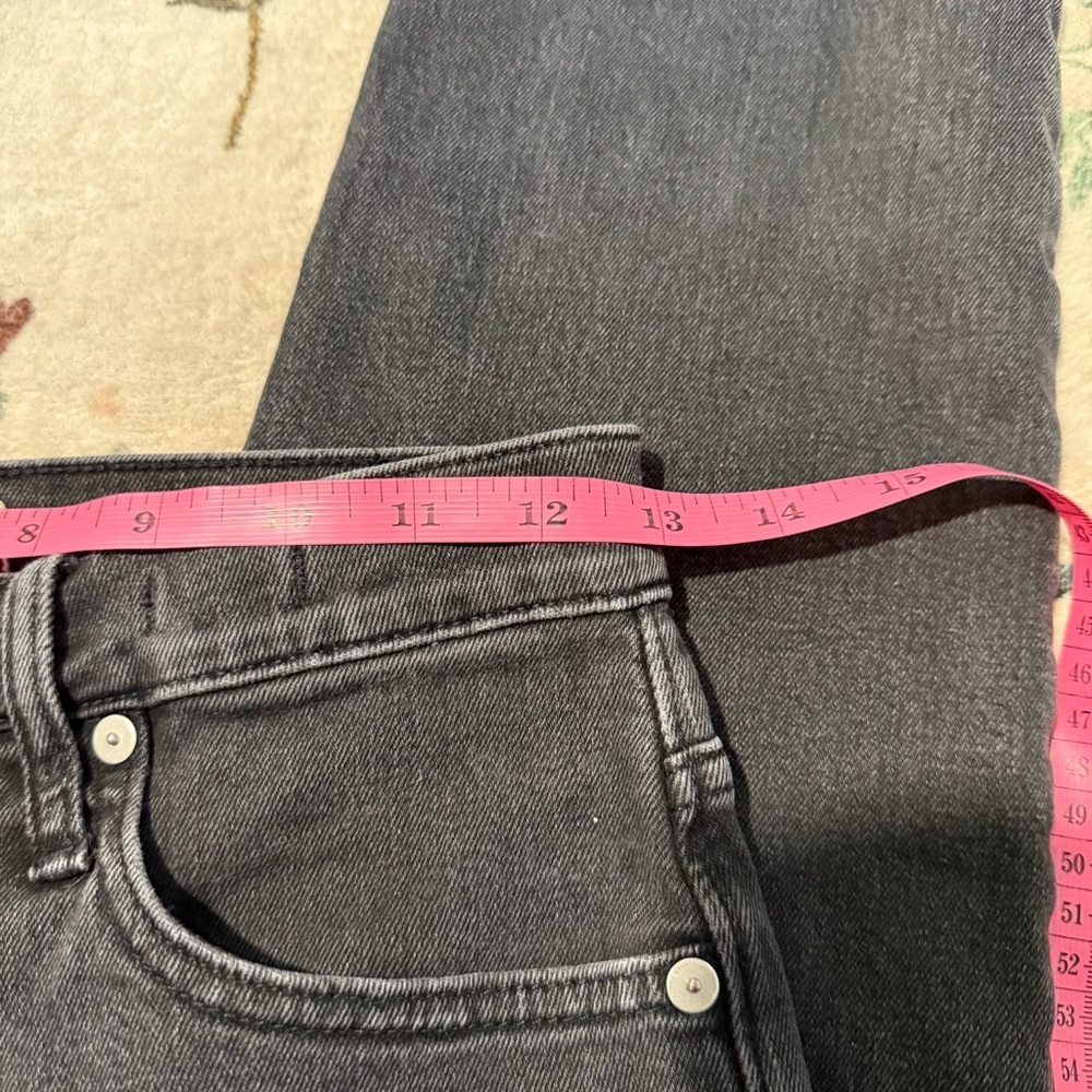 Madewell Women's Straight Leg Jeans in Black size 25 - Picture 8 of 8